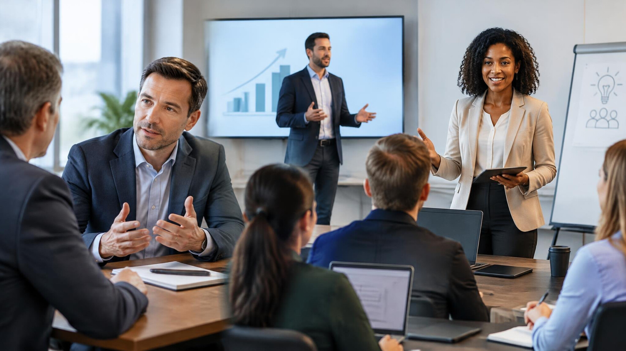 executive coaching session