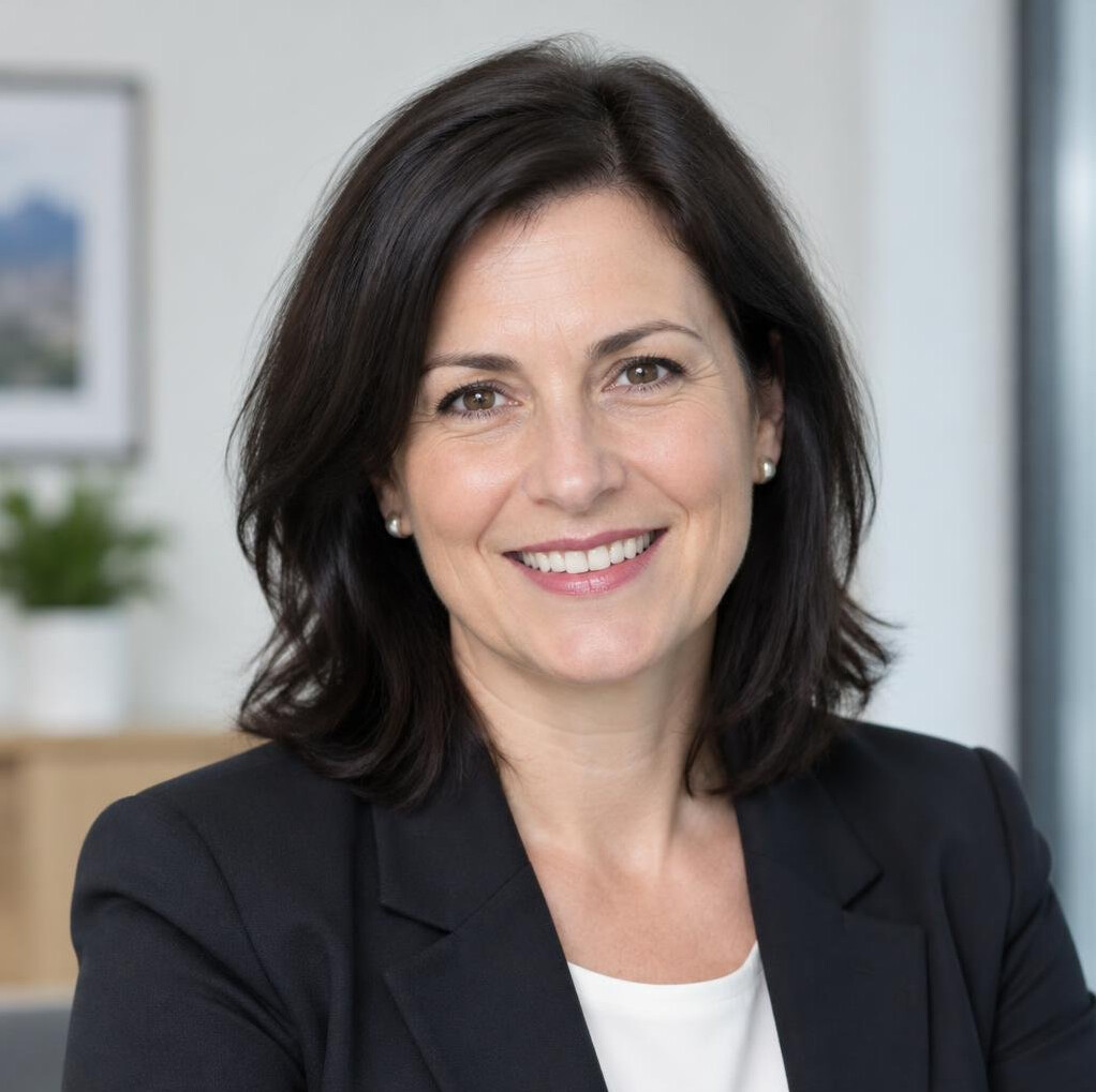 Portrait of a smiling businesswoman